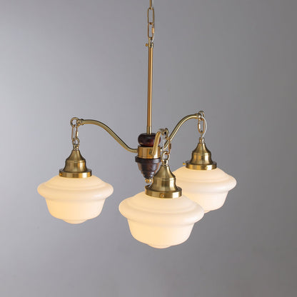 Marquette Chandelier - Elegant Design, Adjustable Height, Crystal Acce