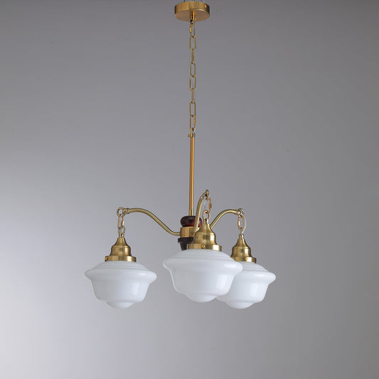 Marquette Chandelier - Elegant Design, Adjustable Height, Crystal Acce