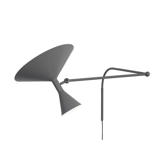 Marseille Plug-in Wall Light with Adjustable Brightness & Sleek Design