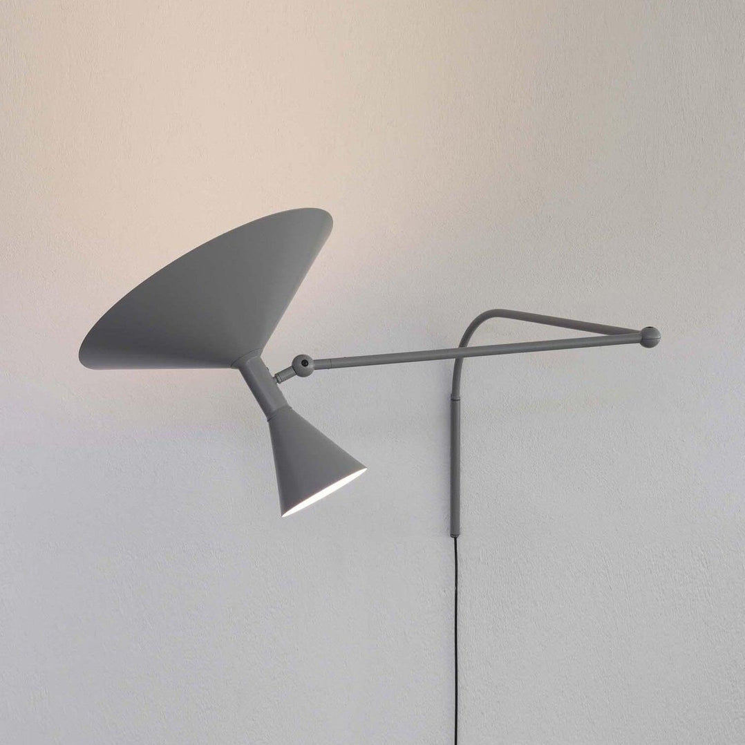 Marseille Plug-in Wall Light with Adjustable Brightness & Sleek Design