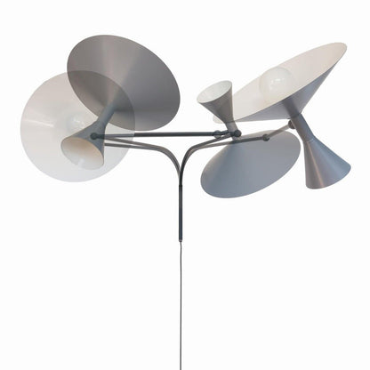 Marseille Plug-in Wall Light with Adjustable Brightness & Sleek Design