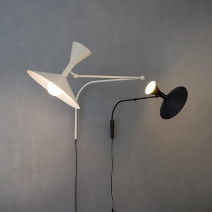 Marseille Plug-in Wall Light with Adjustable Brightness & Sleek Design