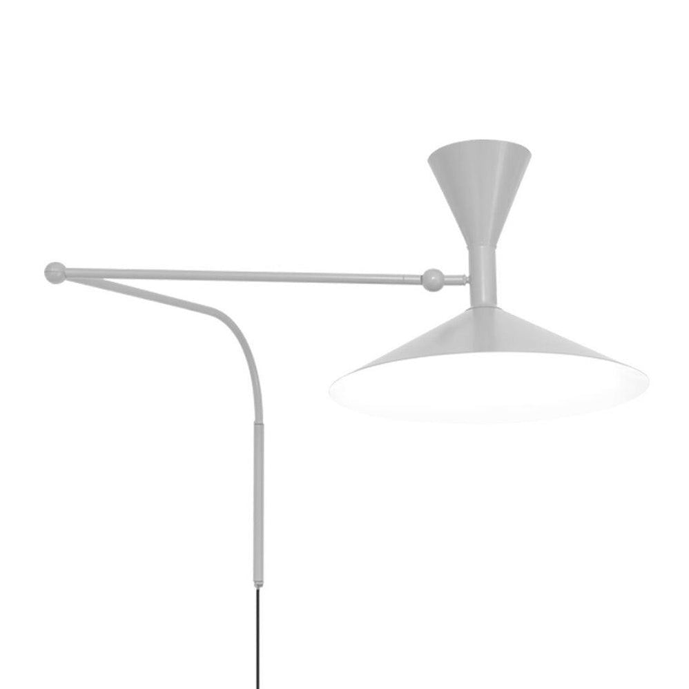 Marseille Plug-in Wall Light with Adjustable Brightness & Sleek Design