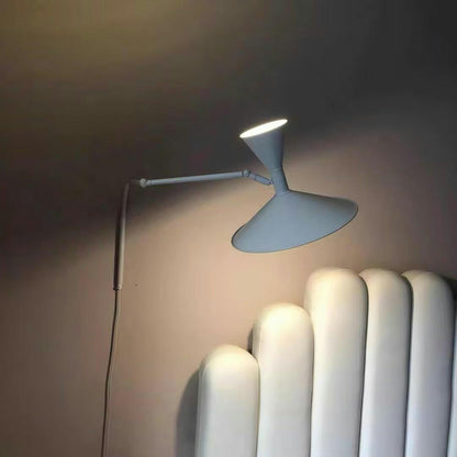 Marseille Plug-in Wall Light with Adjustable Brightness & Sleek Design
