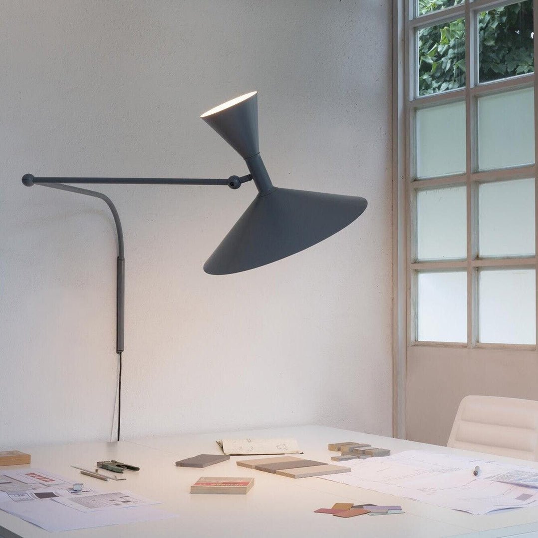 Marseille Plug-in Wall Light with Adjustable Brightness & Sleek Design