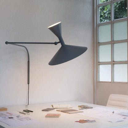 Marseille Plug-in Wall Light with Adjustable Brightness & Sleek Design