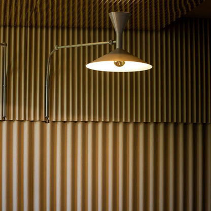 Marseille Plug-in Wall Light with Adjustable Brightness & Sleek Design