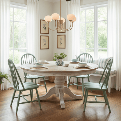 Elegant Marshmallow Chandelier - Adjustable Height, Soft Warm Light