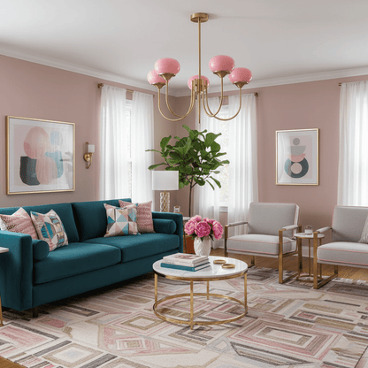Elegant Marshmallow Chandelier - Adjustable Height, Soft Warm Light