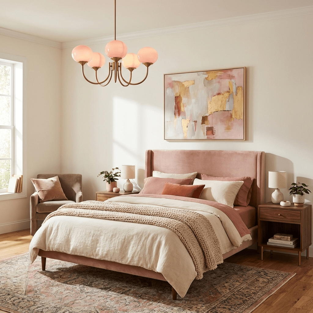 Elegant Marshmallow Chandelier - Adjustable Height, Soft Warm Light