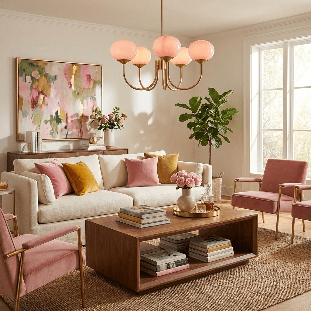 Elegant Marshmallow Chandelier - Adjustable Height, Soft Warm Light