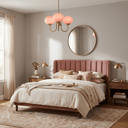 Elegant Marshmallow Chandelier - Adjustable Height, Soft Warm Light