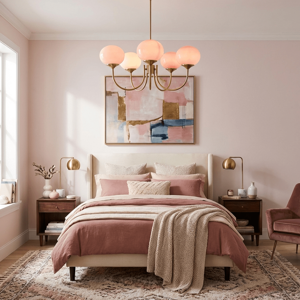 Elegant Marshmallow Chandelier - Adjustable Height, Soft Warm Light
