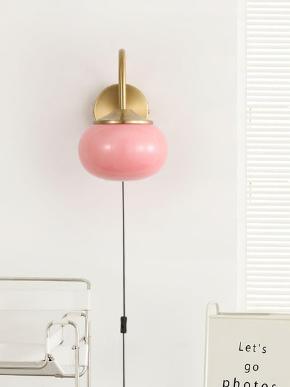 Marshmallow Plug-in Sconce - Adjustable Arm, Soft Warm Light