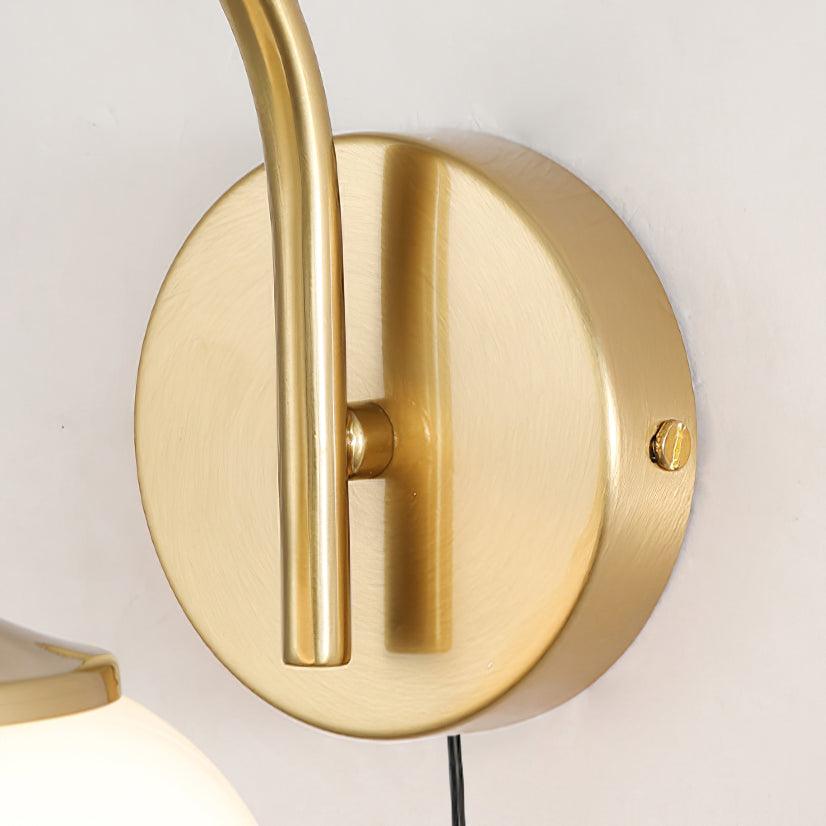 Marshmallow Plug-in Sconce - Adjustable Arm, Soft Warm Light