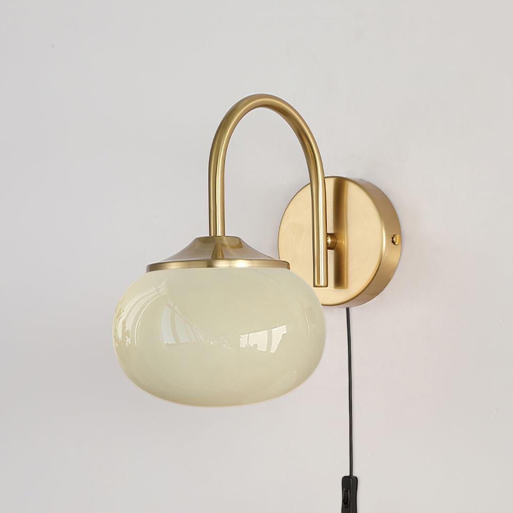 Marshmallow Plug-in Sconce - Adjustable Arm, Soft Warm Light