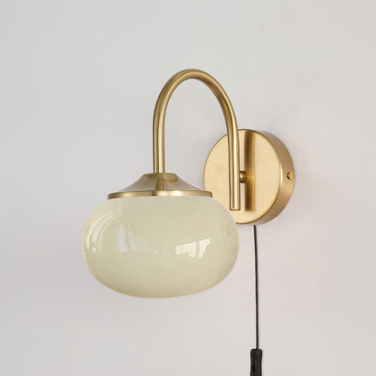 Marshmallow Plug-in Sconce - Adjustable Arm, Soft Warm Light