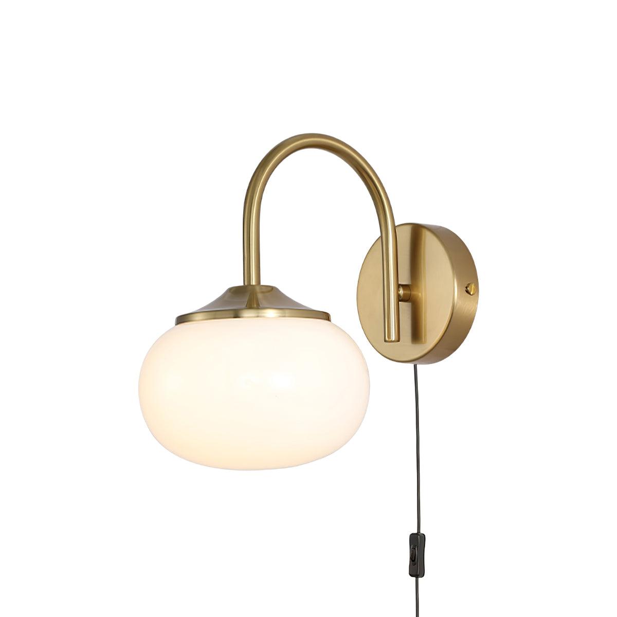 Marshmallow Plug-in Sconce - Adjustable Arm, Soft Warm Light