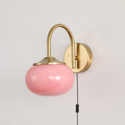Marshmallow Plug-in Sconce - Adjustable Arm, Soft Warm Light