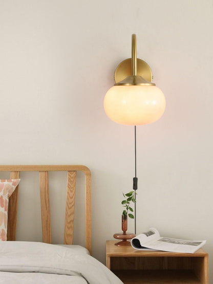 Marshmallow Plug-in Sconce - Adjustable Arm, Soft Warm Light