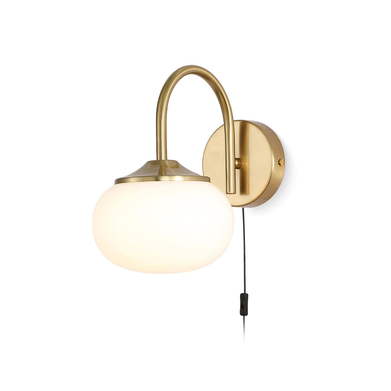 Marshmallow Plug-in Sconce - Adjustable Arm, Soft Warm Light