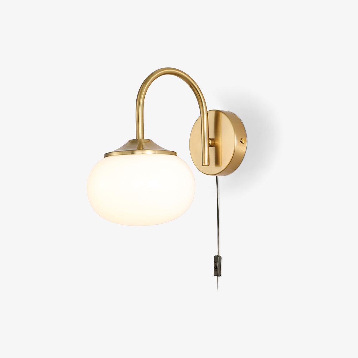 Marshmallow Plug-in Sconce - Adjustable Arm, Soft Warm Light