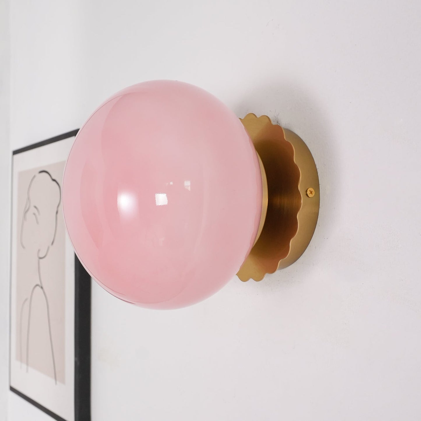 Marshmallow Sconces - Elegant Wall Lighting with Adjustable Brightness