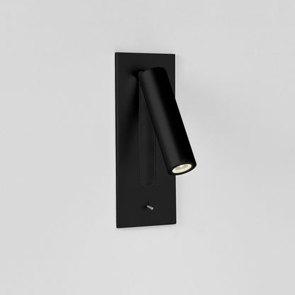 Folded Back Bedside Wall Lamp with Adjustable Brightness & Space-Savin