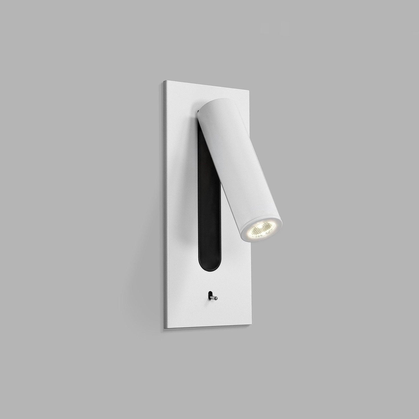 Folded Back Bedside Wall Lamp with Adjustable Brightness & Space-Savin