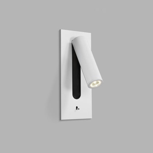 Folded Back Bedside Wall Lamp with Adjustable Brightness & Space-Savin