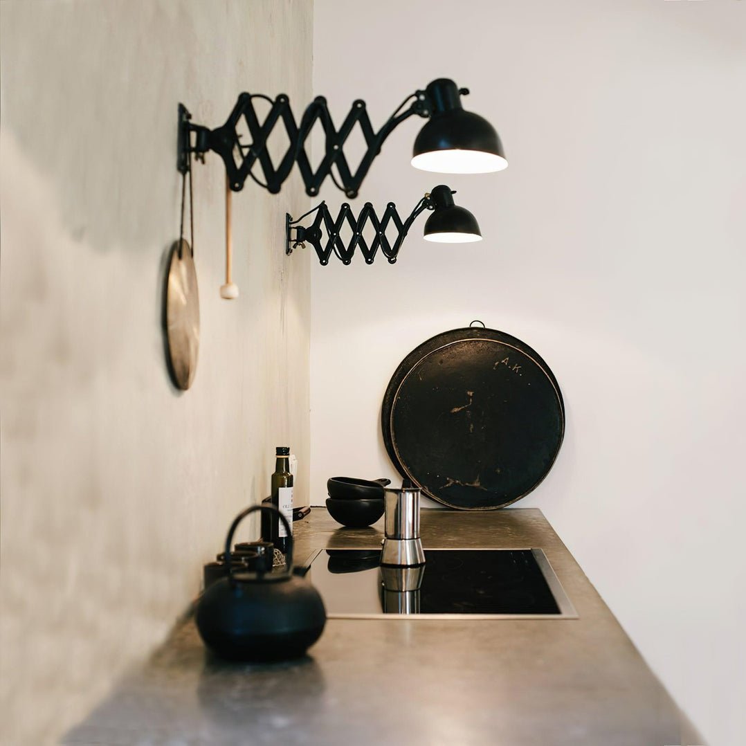 Maxon Adjustable Wall Lamp with Dimmable LED and Swivel Arm Design