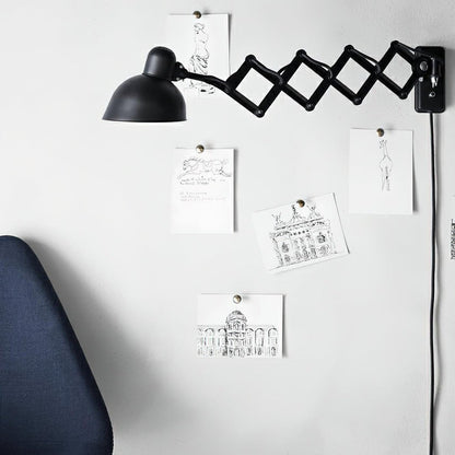 Maxon Adjustable Wall Lamp with Dimmable LED and Swivel Arm Design