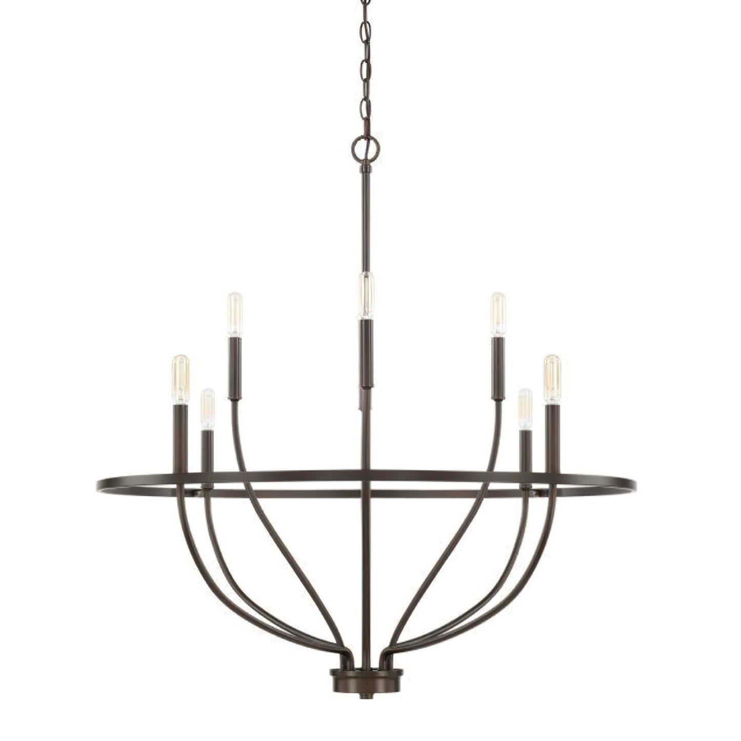 Maxwell Crystal Chandelier - Elegant Design with Adjustable Height