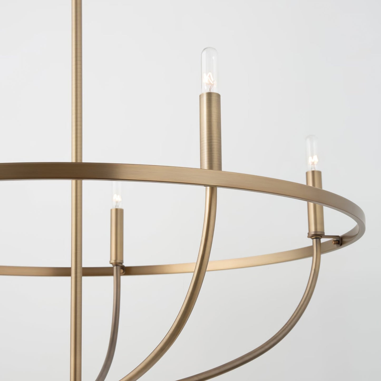 Maxwell Crystal Chandelier - Elegant Design with Adjustable Height
