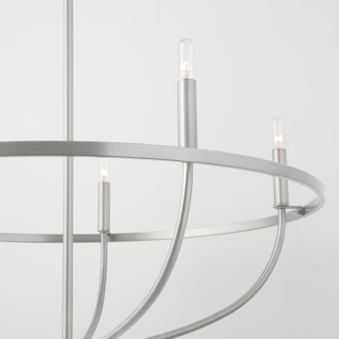 Maxwell Crystal Chandelier - Elegant Design with Adjustable Height