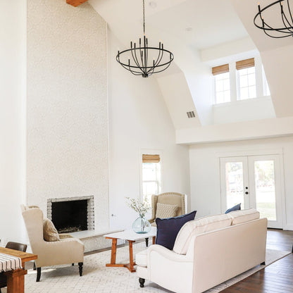 Maxwell Crystal Chandelier - Elegant Design with Adjustable Height