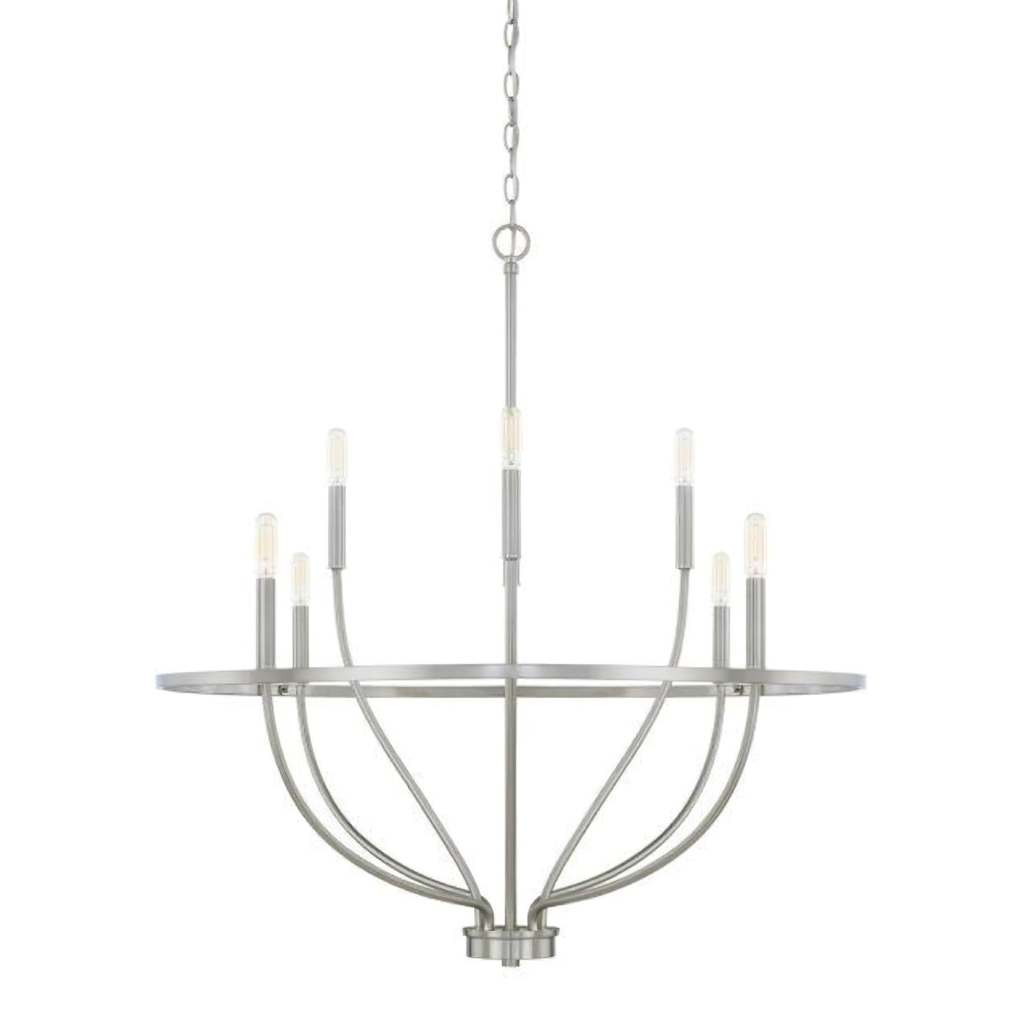 Maxwell Crystal Chandelier - Elegant Design with Adjustable Height