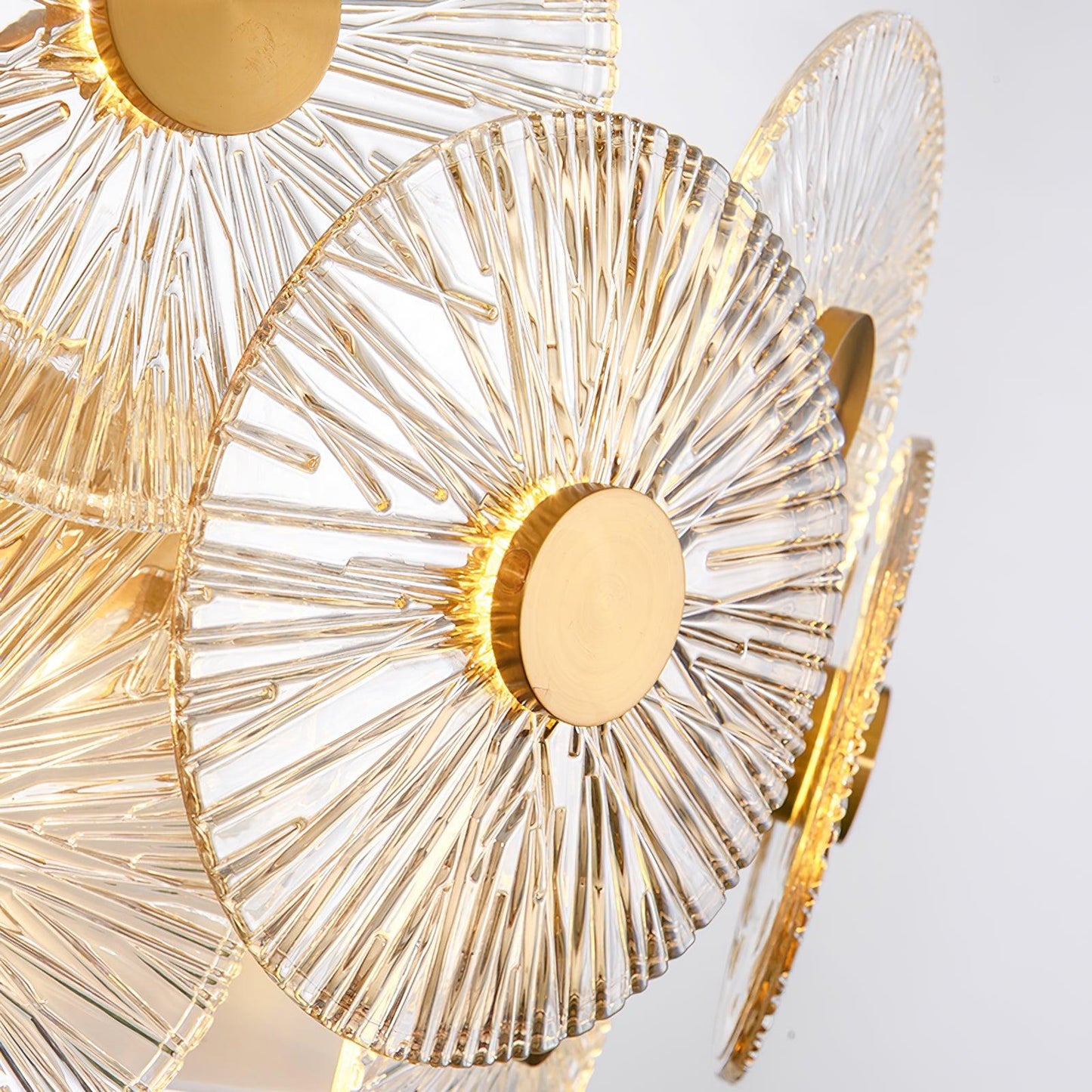 Aster Crystal Chandelier - Elegant Design with Adjustable Height & LED
