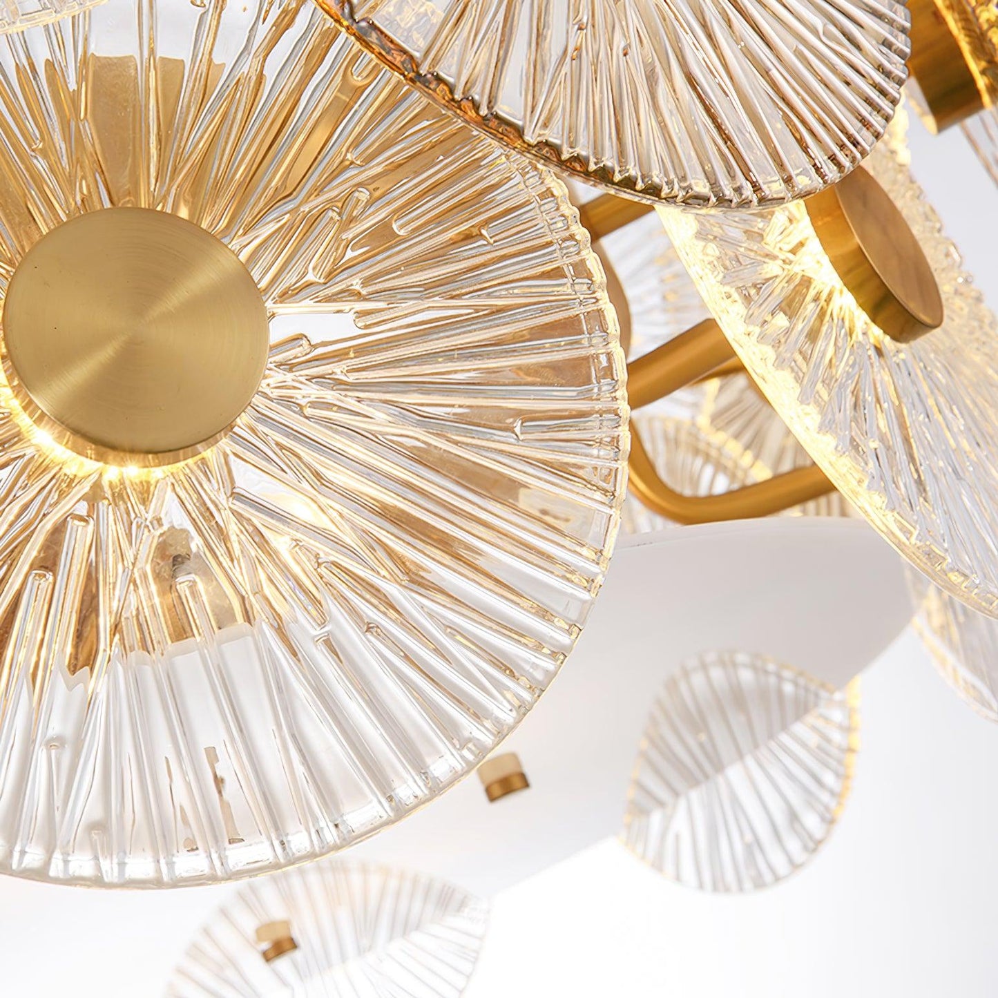 Aster Crystal Chandelier - Elegant Design with Adjustable Height & LED