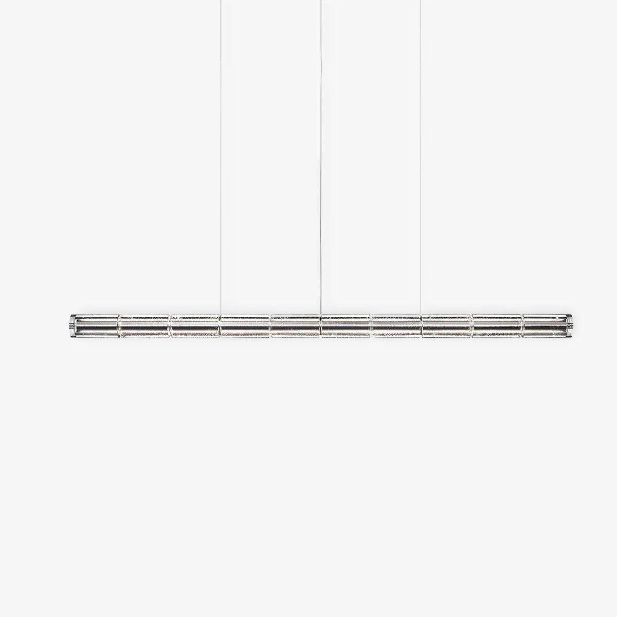 Mcdade Segmented Glass Chandelier - Elegant Design, Adjustable Height