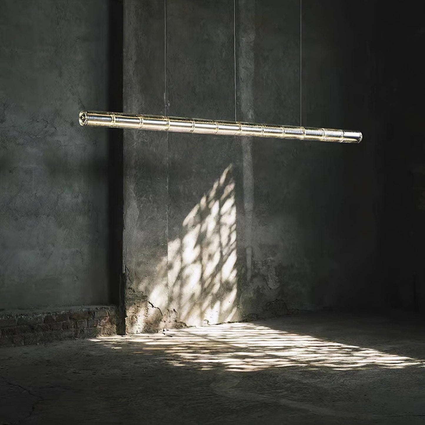Mcdade Segmented Glass Chandelier - Elegant Design, Adjustable Height