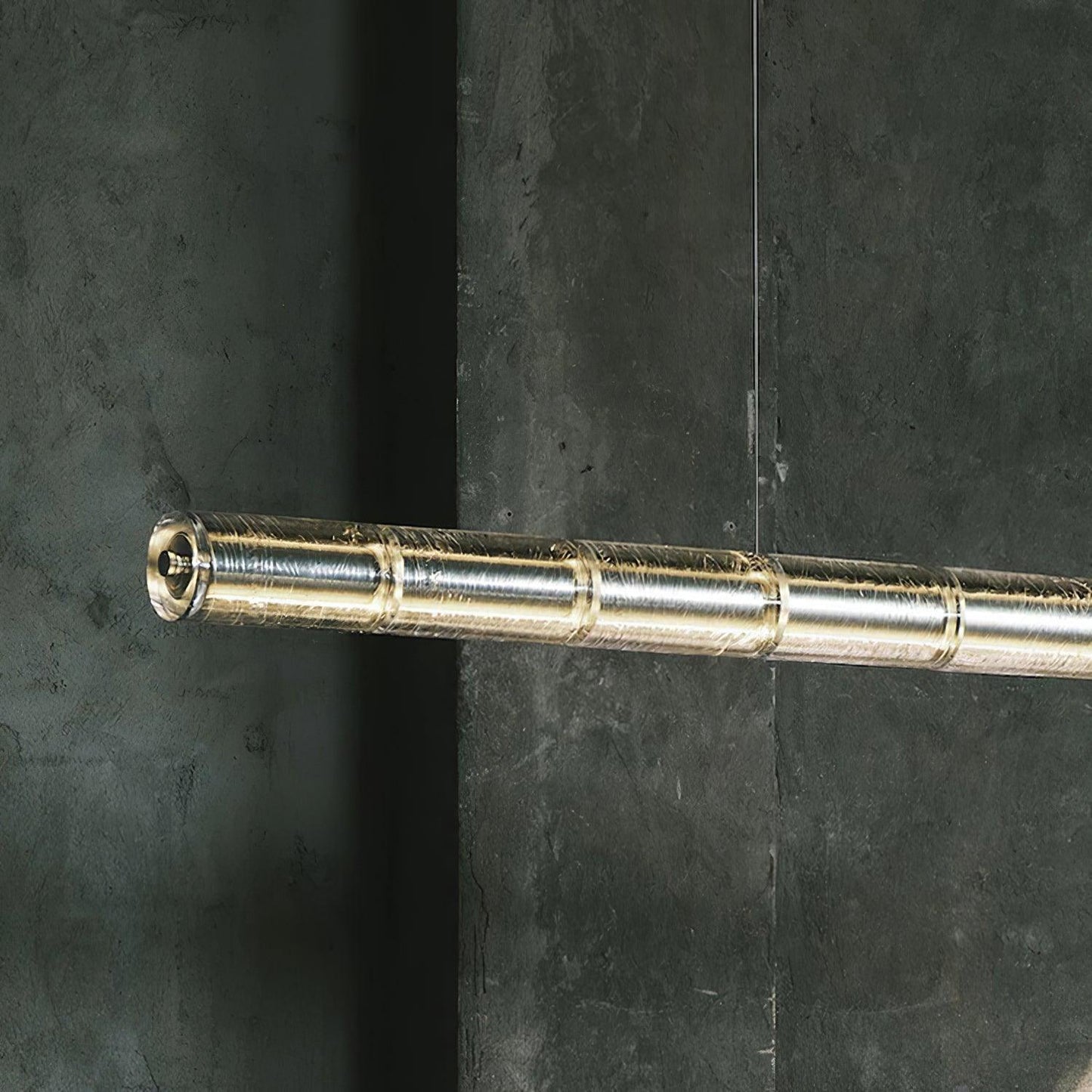 Mcdade Segmented Glass Chandelier - Elegant Design, Adjustable Height