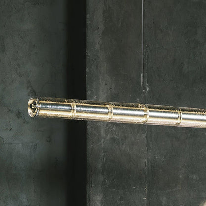 Mcdade Segmented Glass Chandelier - Elegant Design, Adjustable Height