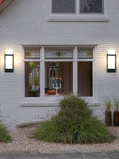 Mcdade Outdoor Wall Light - Solar-Powered, Waterproof Design