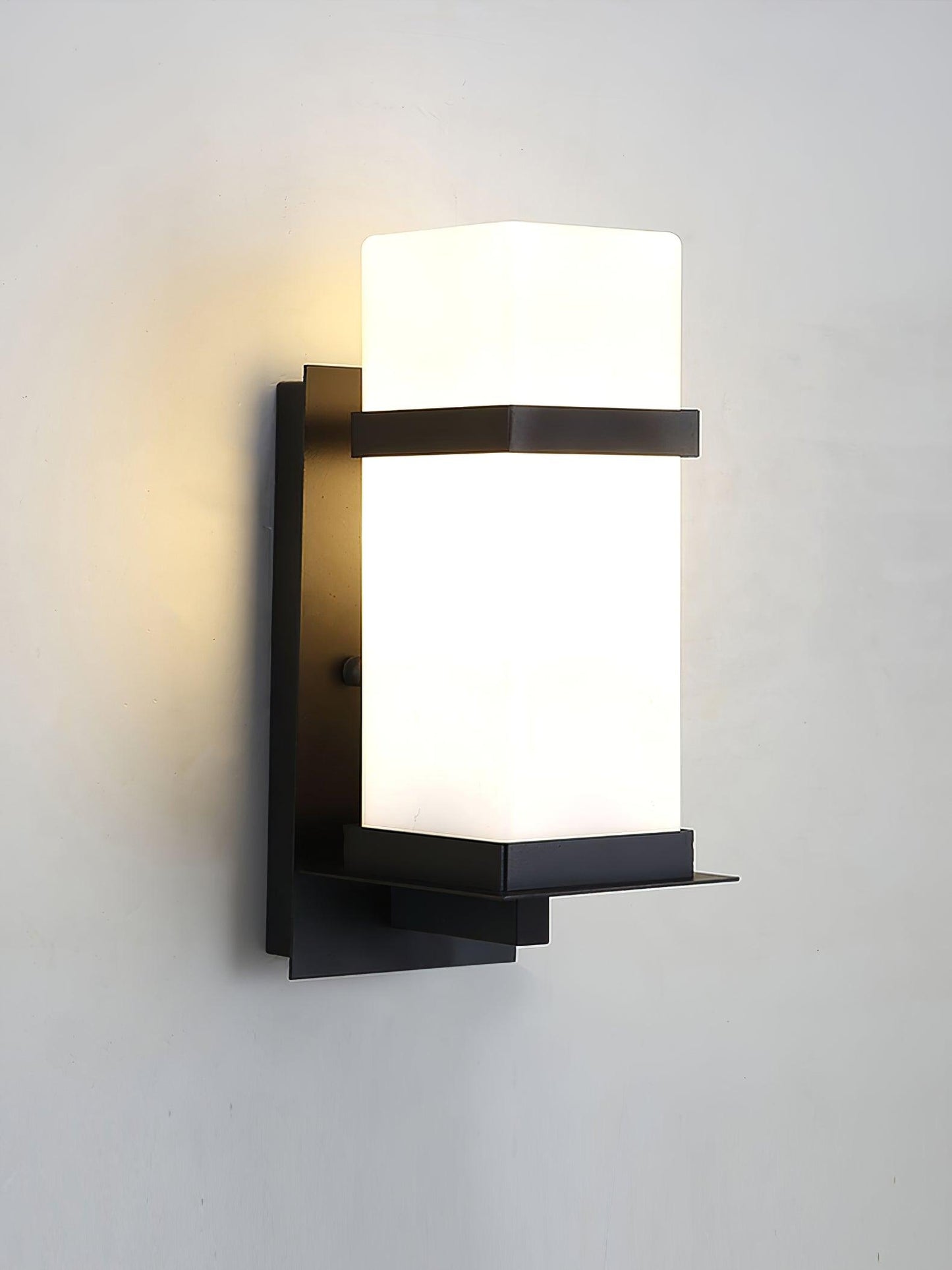Mcdade Outdoor Wall Light - Solar-Powered, Waterproof Design