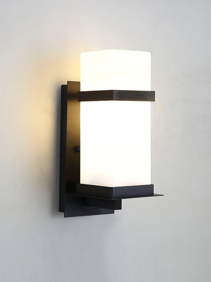 Mcdade Outdoor Wall Light - Solar-Powered, Waterproof Design
