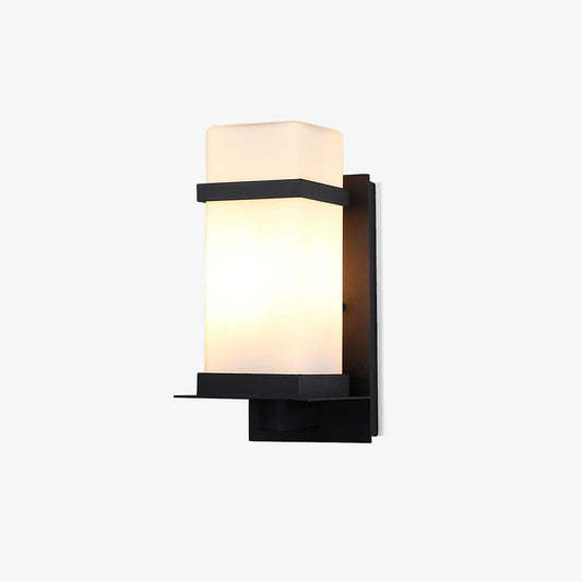 Mcdade Outdoor Wall Light - Solar-Powered, Waterproof Design