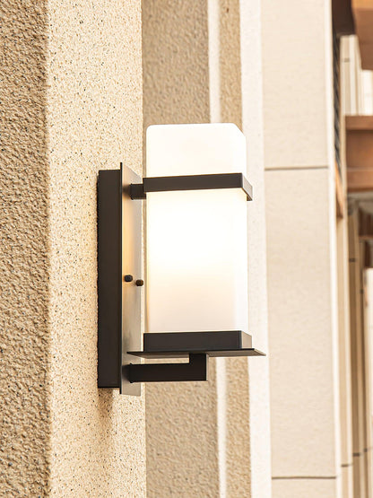 Mcdade Outdoor Wall Light - Solar-Powered, Waterproof Design