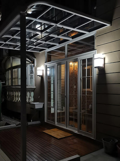 Mcdade Outdoor Wall Light - Solar-Powered, Waterproof Design