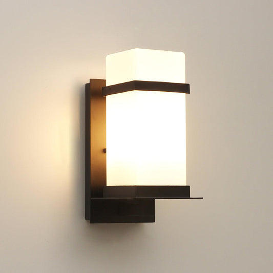 Mcdade Outdoor Wall Light - Solar-Powered, Waterproof Design